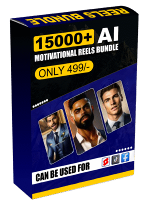 15k+ High-quality, trendy Motivational reels