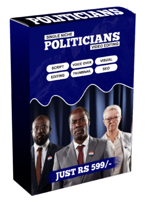 Single Niche Politicians Video Editing